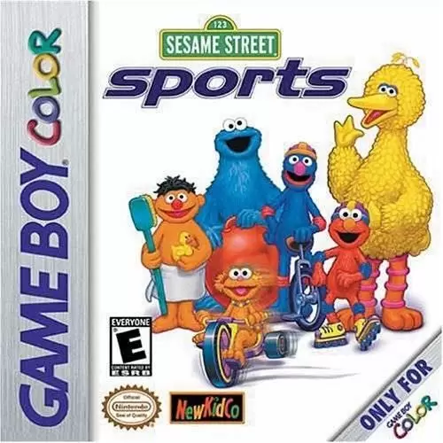 Game Boy Color Games - Sesame Street Sports