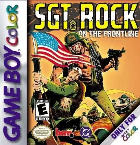 Jeux Game Boy Color - Sgt. Rock: On the Frontline