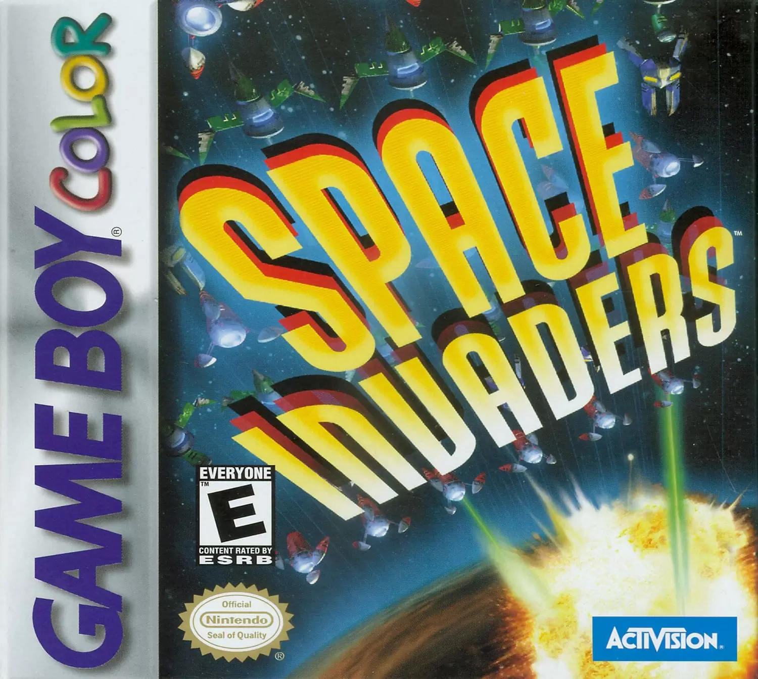 Jeux Game Boy Color - Space Invaders