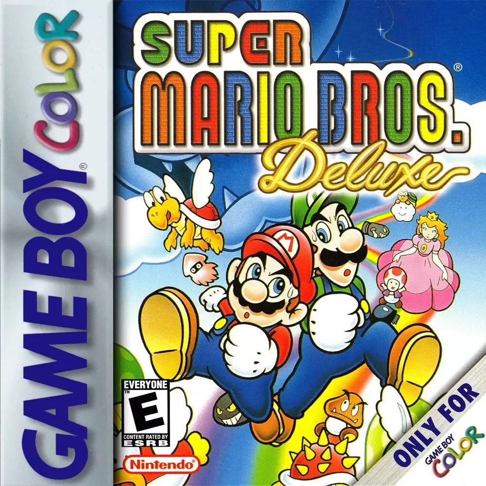 Jeux Game Boy Color - Super Mario Bros. Deluxe