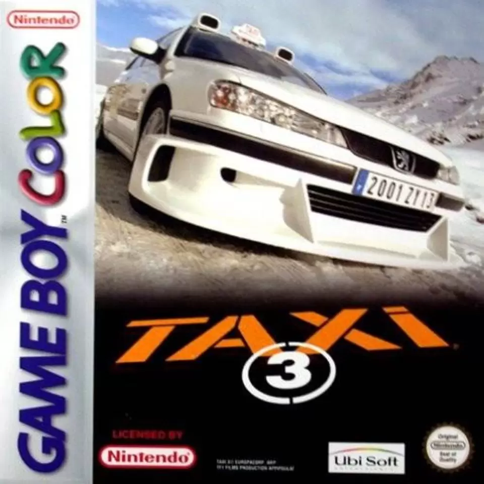 Game Boy Color Games - Taxi 3