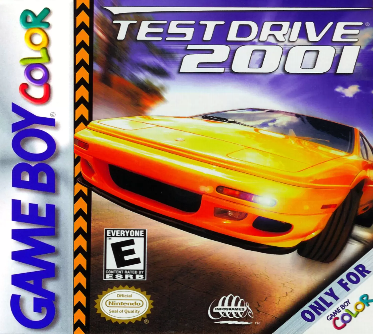 Jeux Game Boy Color - Test Drive 2001
