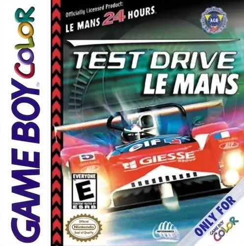 Jeux Game Boy Color - Test Drive Le Mans