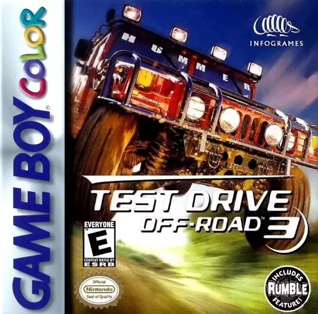 Jeux Game Boy Color - Test Drive Off-Road 3