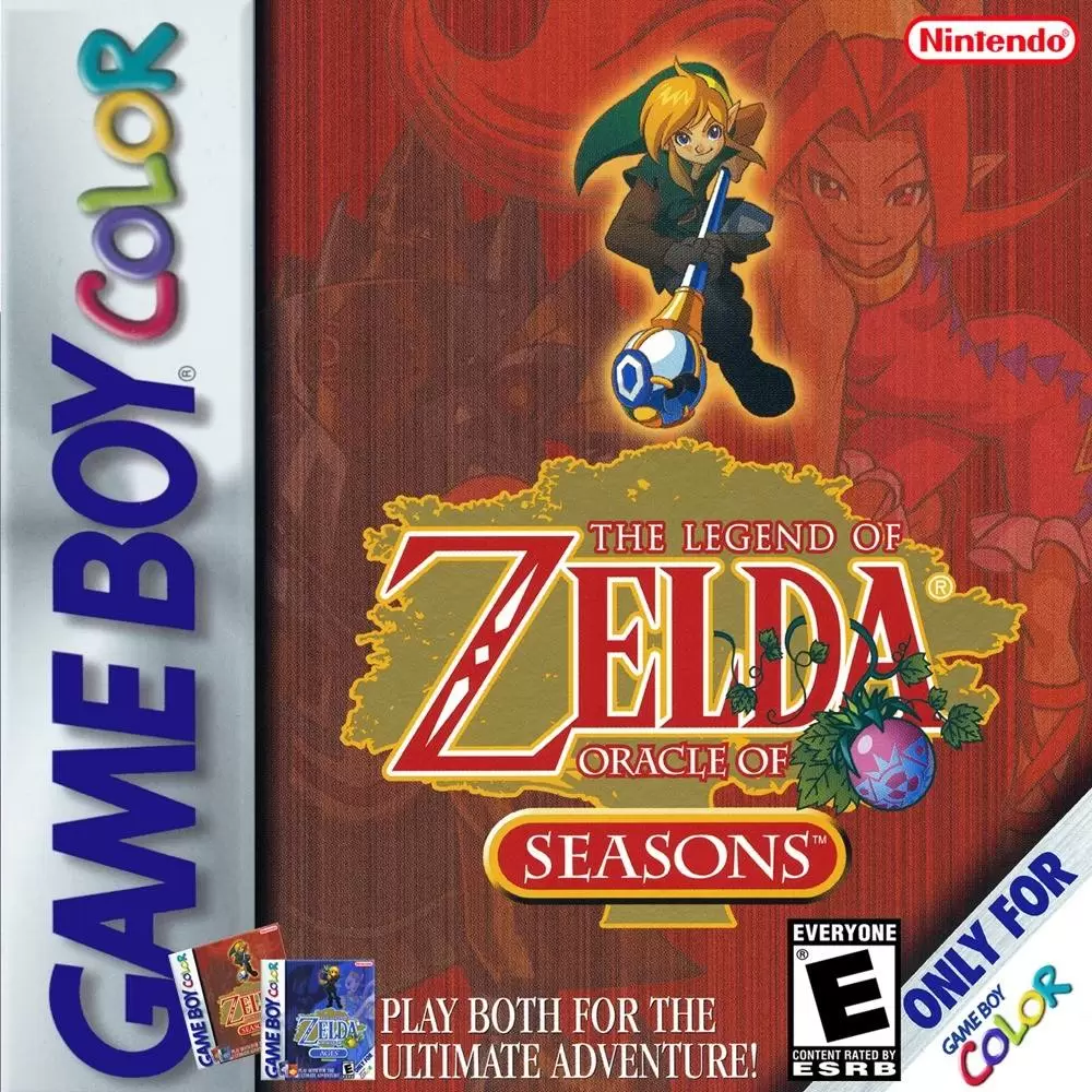 Jeux Game Boy Color - The Legend of Zelda: Oracle of Seasons