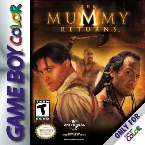 Game Boy Color Games - The Mummy Returns