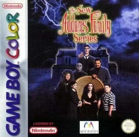 Game Boy Color Games - The New Addams Family Series