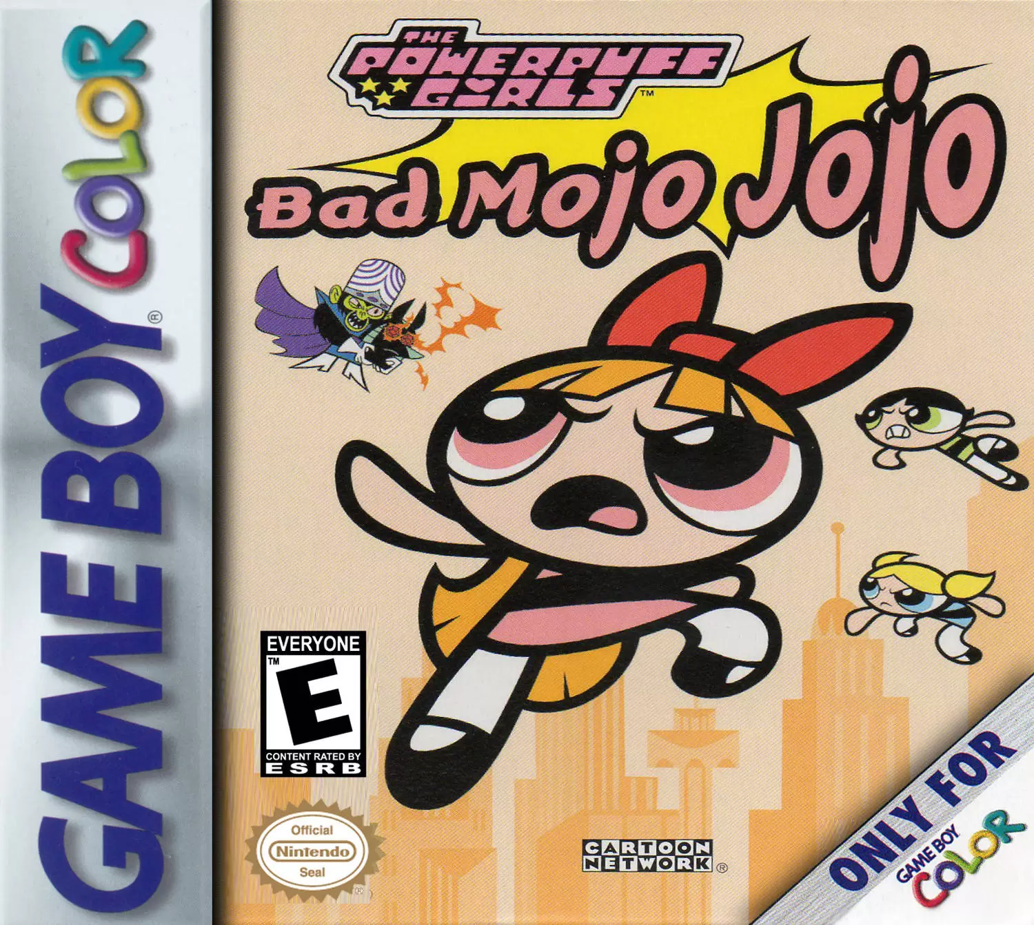 Game Boy Color Games - The Powerpuff Girls: Bad Mojo Jojo