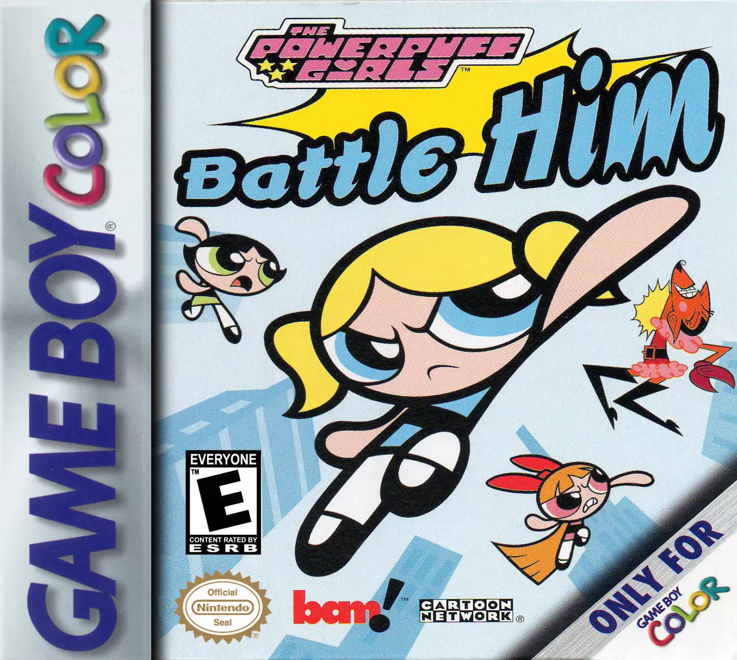Game Boy Color Games - The Powerpuff Girls: Battle HIM