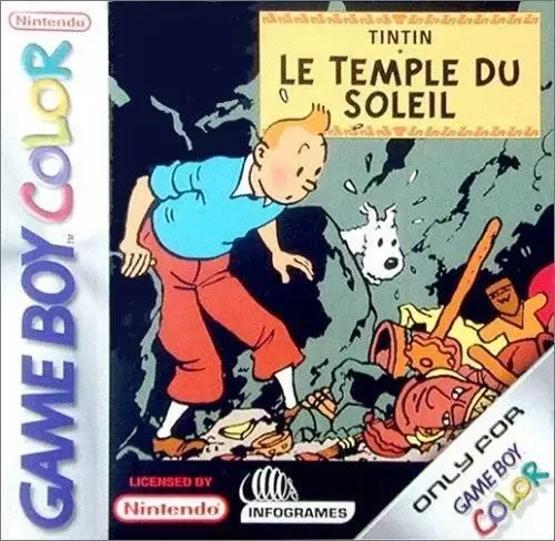 Jeux Game Boy Color - Tintin: Prisoners of the Sun