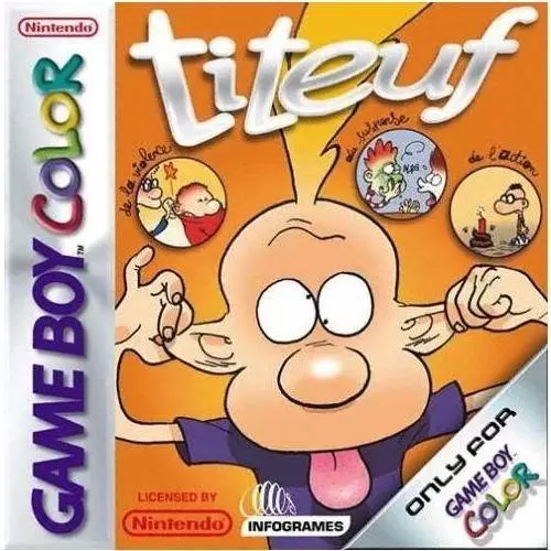 Game Boy Color Games - Titeuf