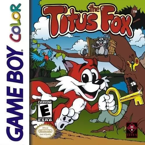 Jeux Game Boy Color - Titus the Fox
