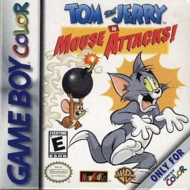 Jeux Game Boy Color - Tom and Jerry in Mouse Attacks