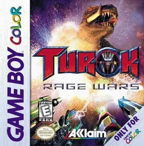 Game Boy Color Games - Turok: Rage Wars