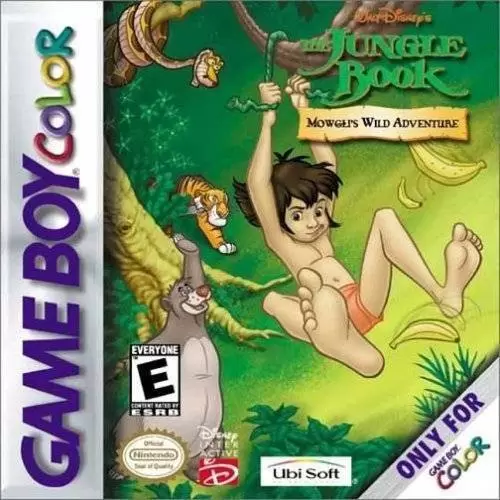Game Boy Color Games - Walt Disney\'s The Jungle Book: Mowgli\'s Wild Adventure