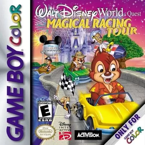 Jeux Game Boy Color - Walt Disney World Quest: Magical Racing Tour