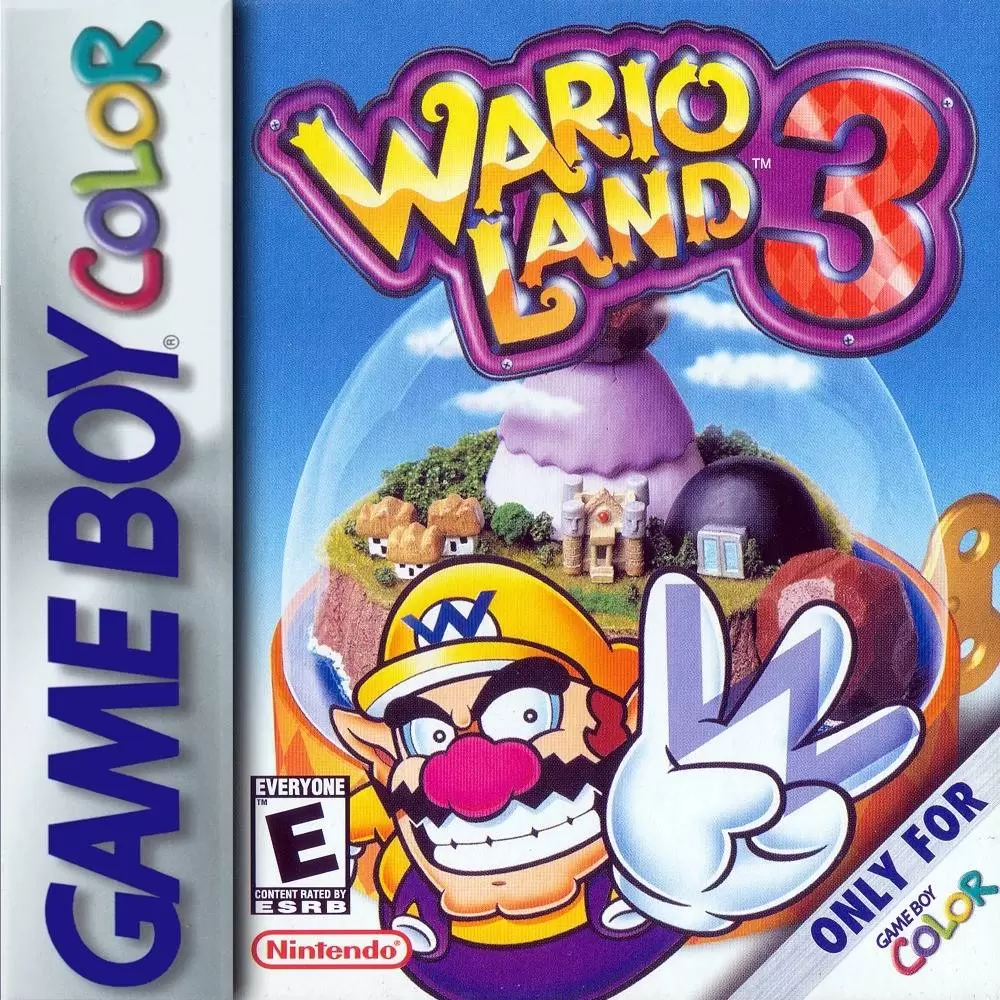 Jeux Game Boy Color - Wario Land 3