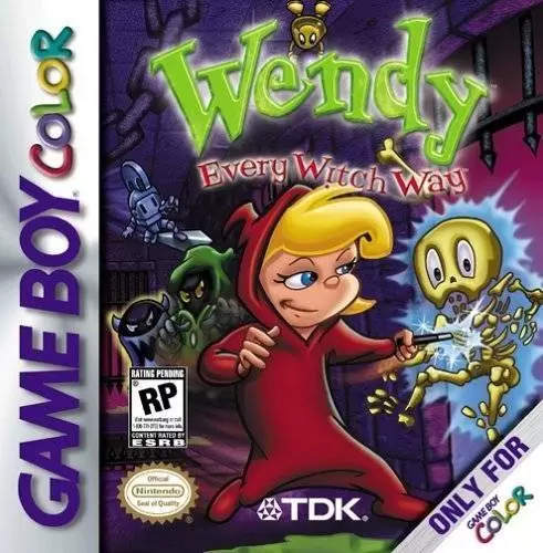 Jeux Game Boy Color - Wendy - Every Witch Way