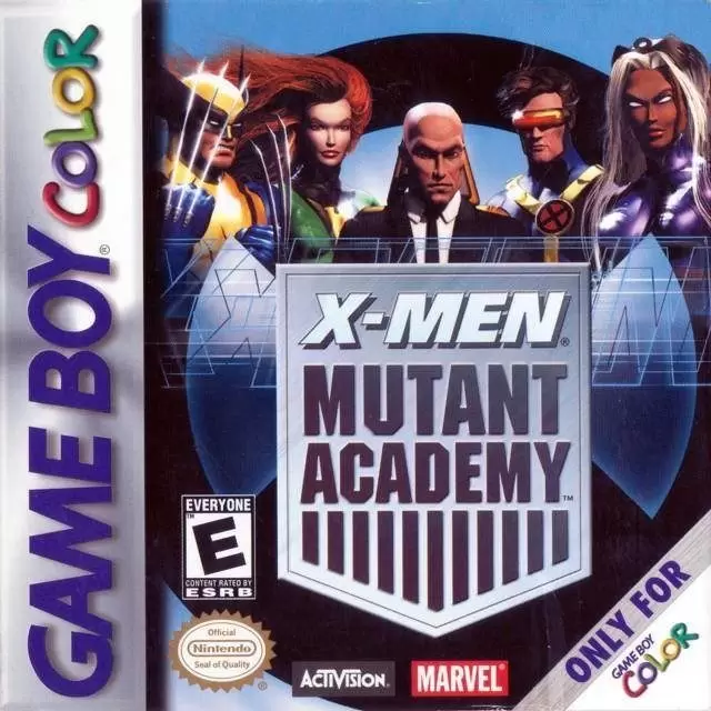 Jeux Game Boy Color - X-Men: Mutant Academy