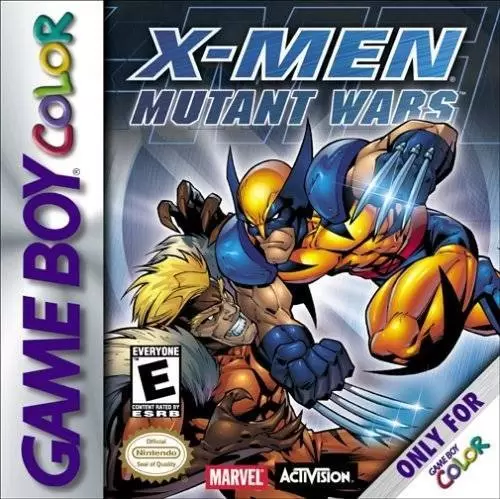 Game Boy Color Games - X-Men: Mutant Wars