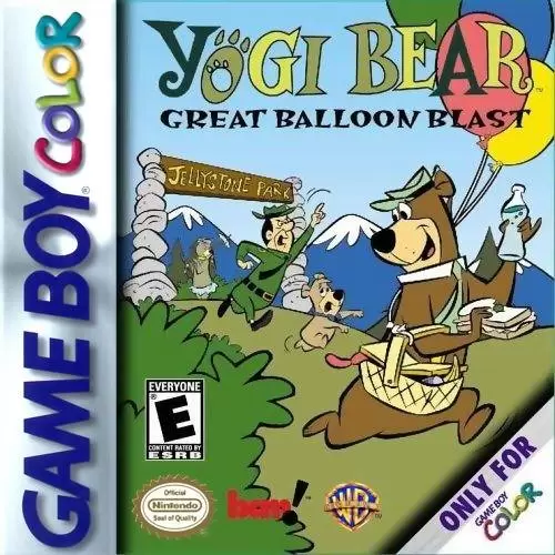 Jeux Game Boy Color - Yogi Bear: Great Balloon Blast