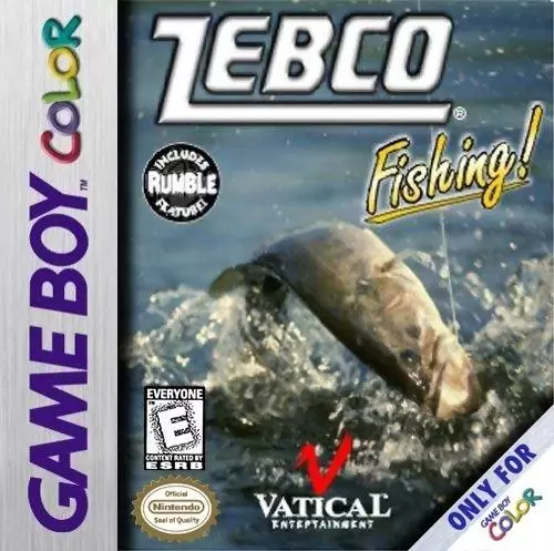 Game Boy Color Games - Zebco Fishing