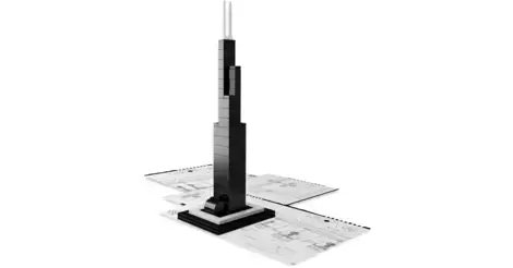 sears tower lego architecture