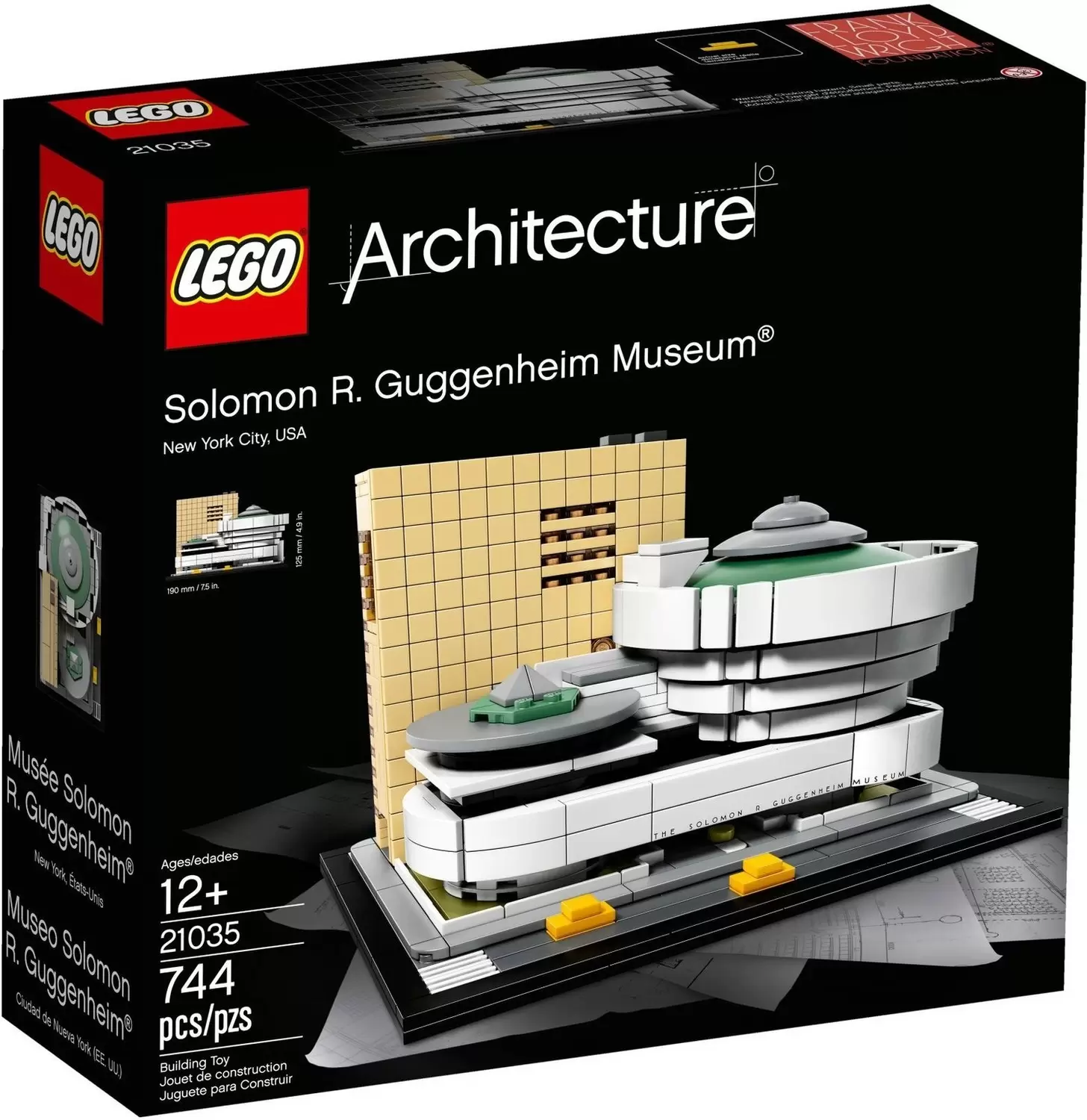 LEGO Architecture - Solomon R. Guggenheim Museum