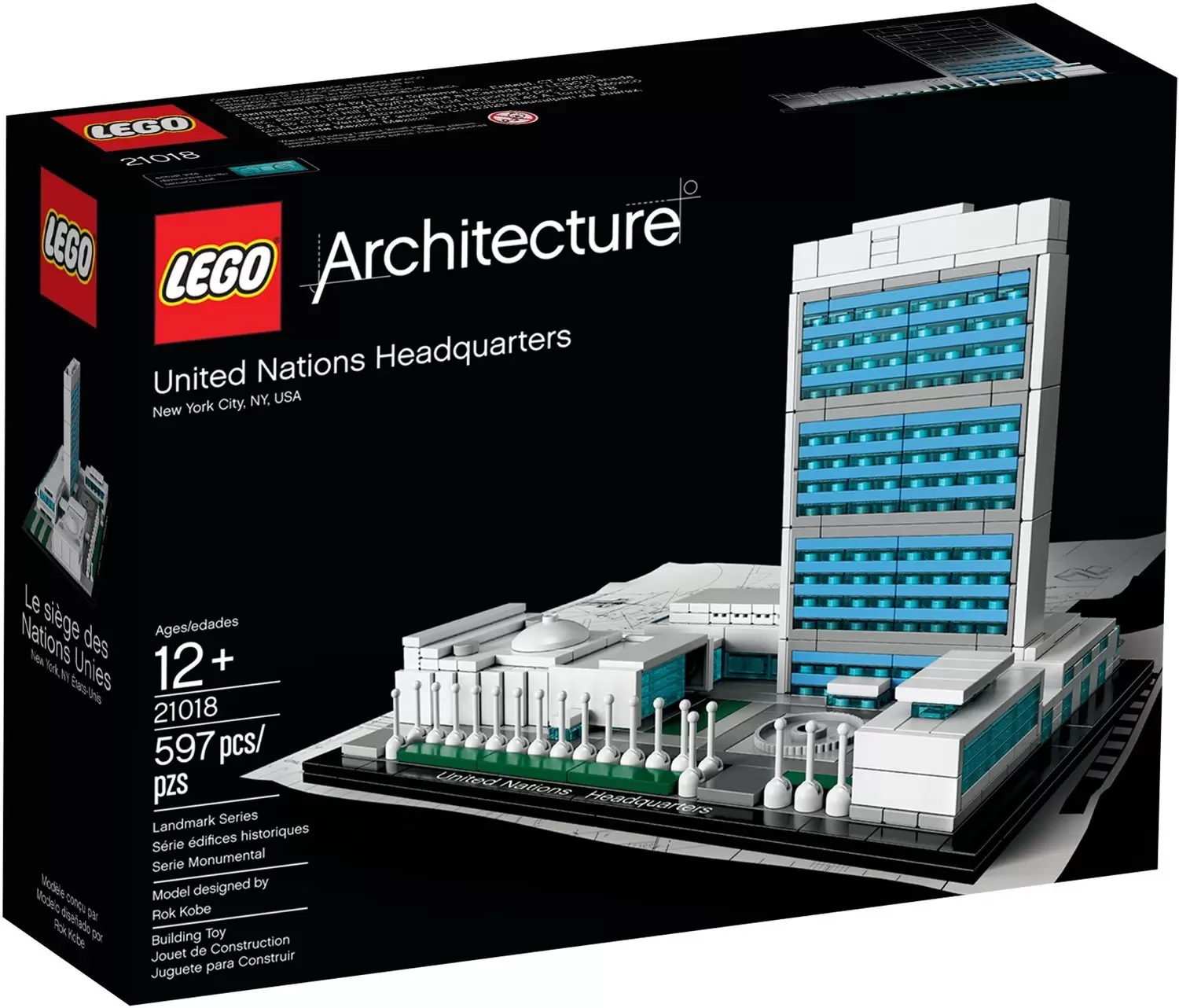LEGO Architecture - United Nations Headquarters