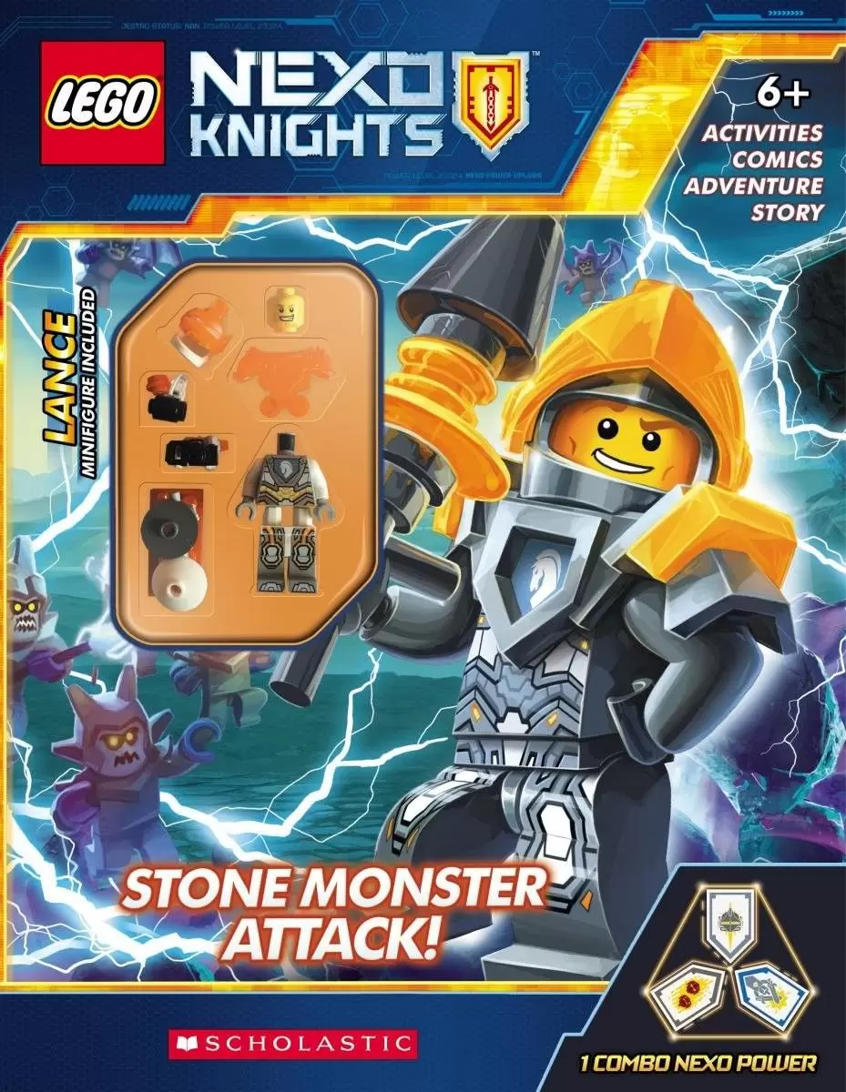 LEGO Nexo Knights - Stone Monster Attack (activity book)