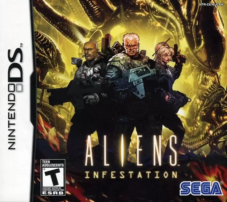 Nintendo DS Games - Aliens Infestation