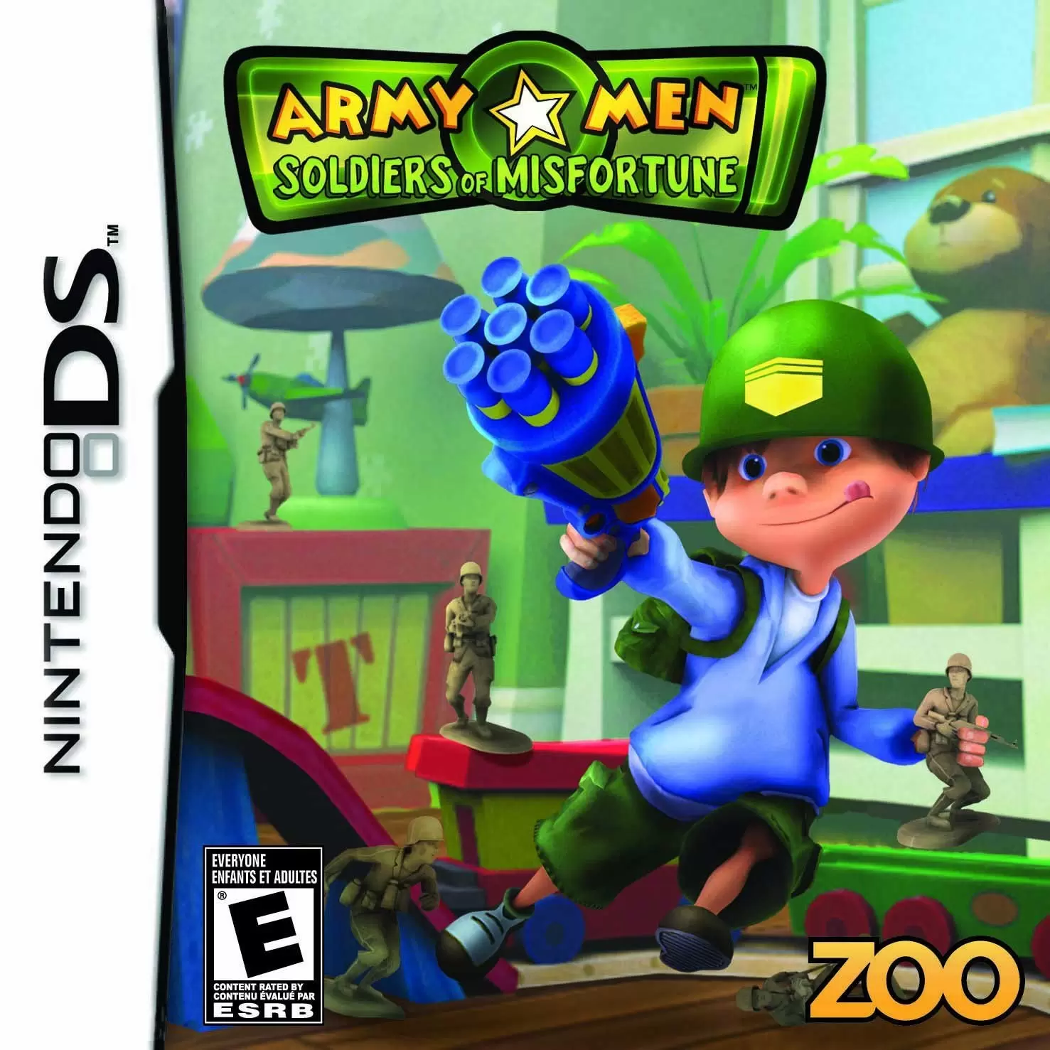 Nintendo DS Games - Army Men: Soldiers of Misfortune