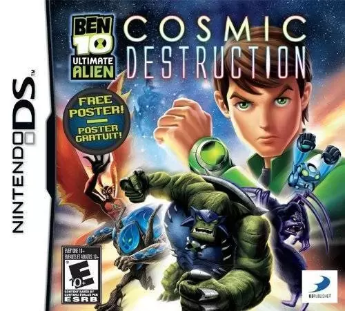 Nintendo DS Games - Ben 10: Ultimate Alien Cosmic Destruction