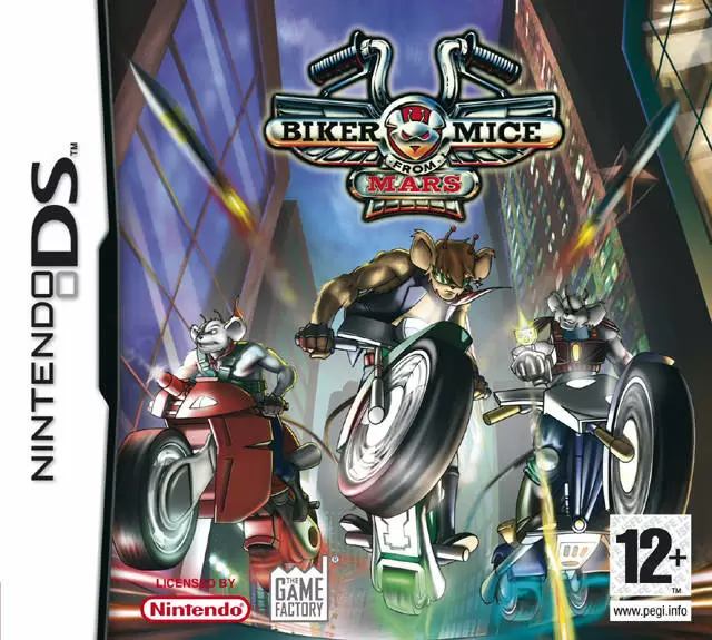 Nintendo DS Games - Biker Mice from Mars