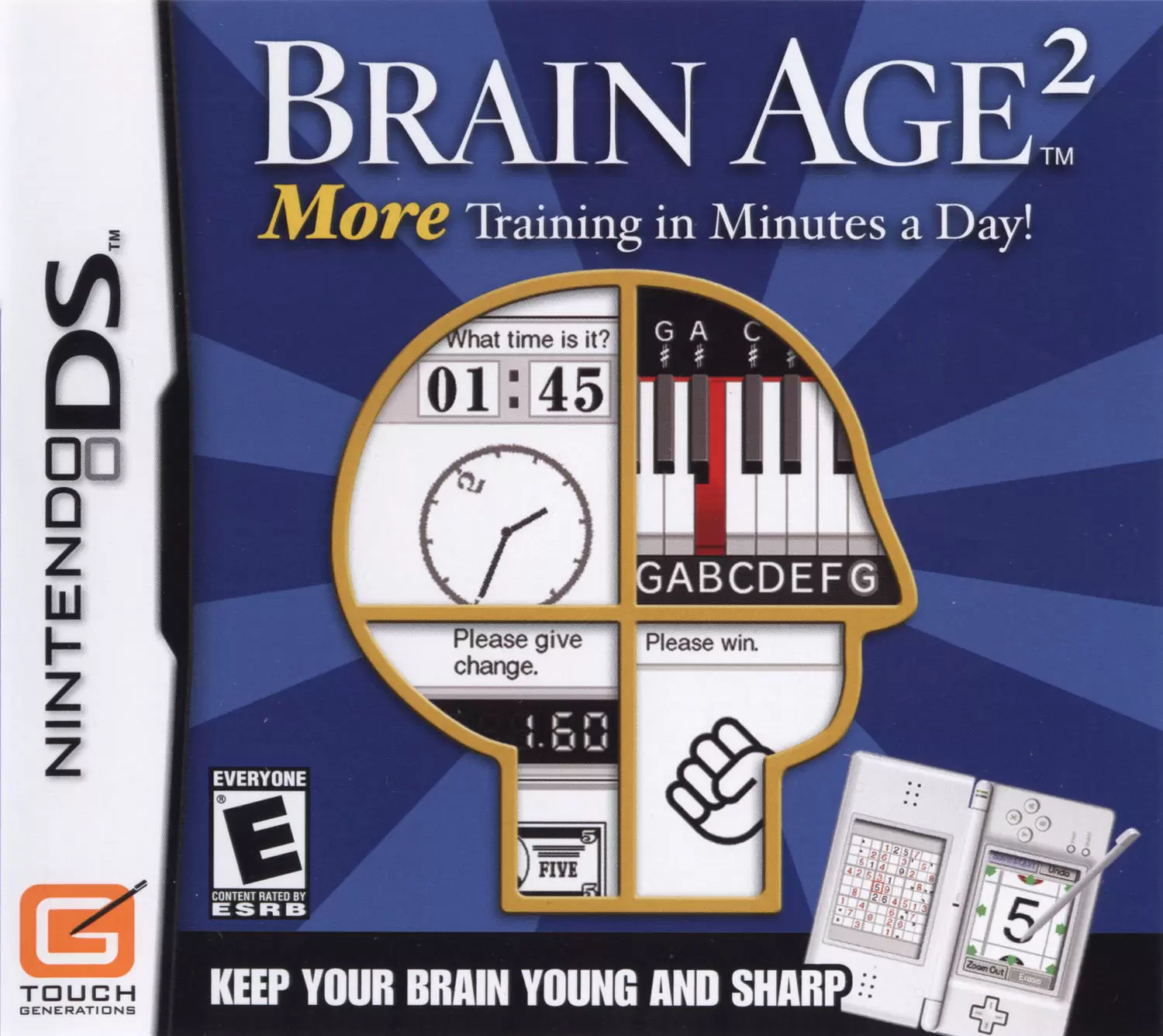 Jeux Nintendo DS - Brain Age 2