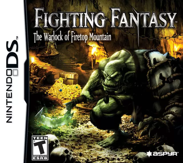 Nintendo DS Games - Fighting Fantasy: The Warlock of Firetop Mountain