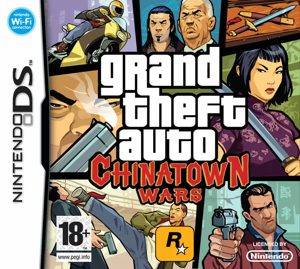 Nintendo DS Games - Grand Theft Auto: Chinatown Wars