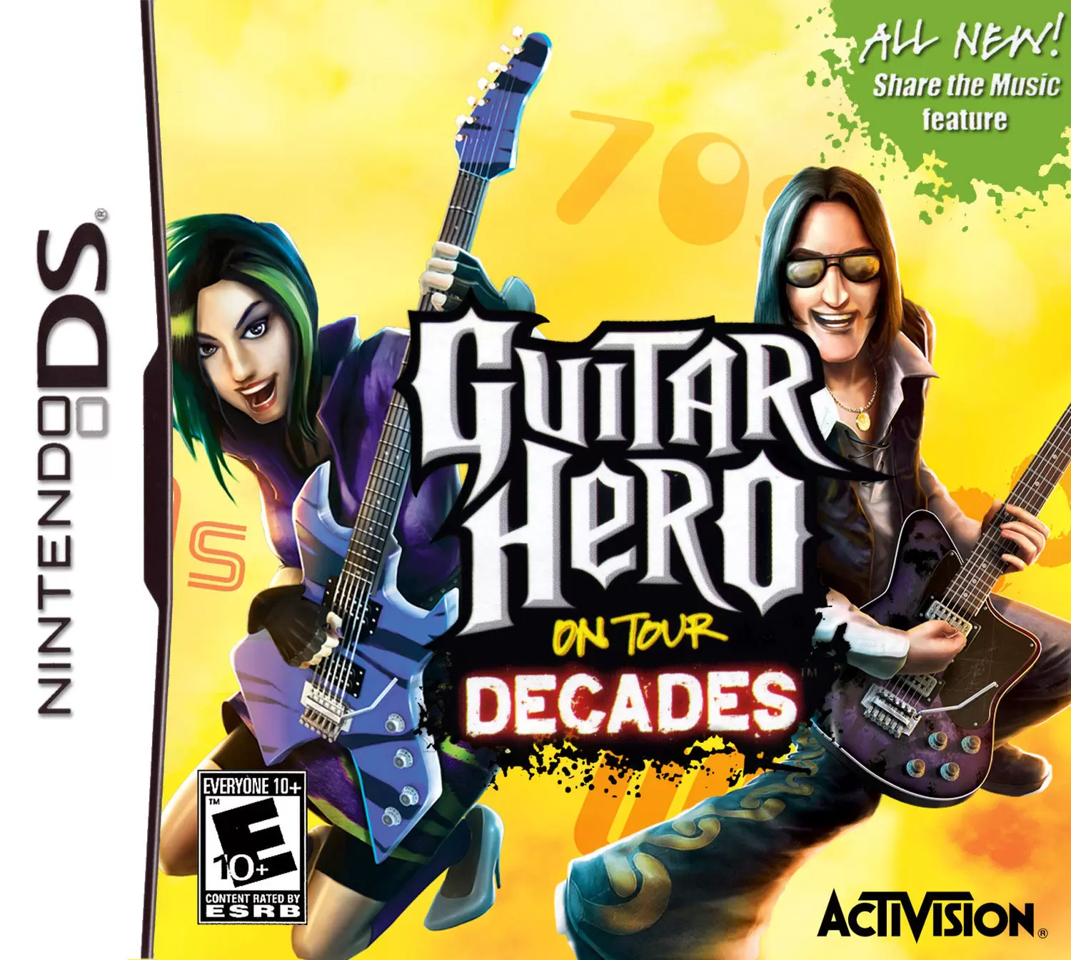 Nintendo DS Games - Guitar Hero On Tour: Decades