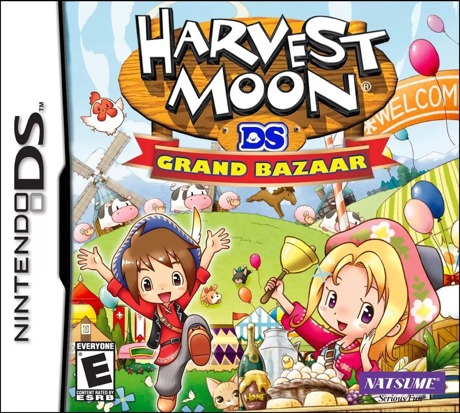Nintendo DS Games - Harvest Moon: Grand Bazaar
