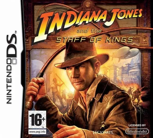 Nintendo DS Games - Indiana Jones And The Staff Of Kings