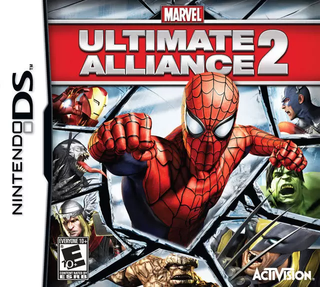 Nintendo DS Games - Marvel: Ultimate Alliance 2