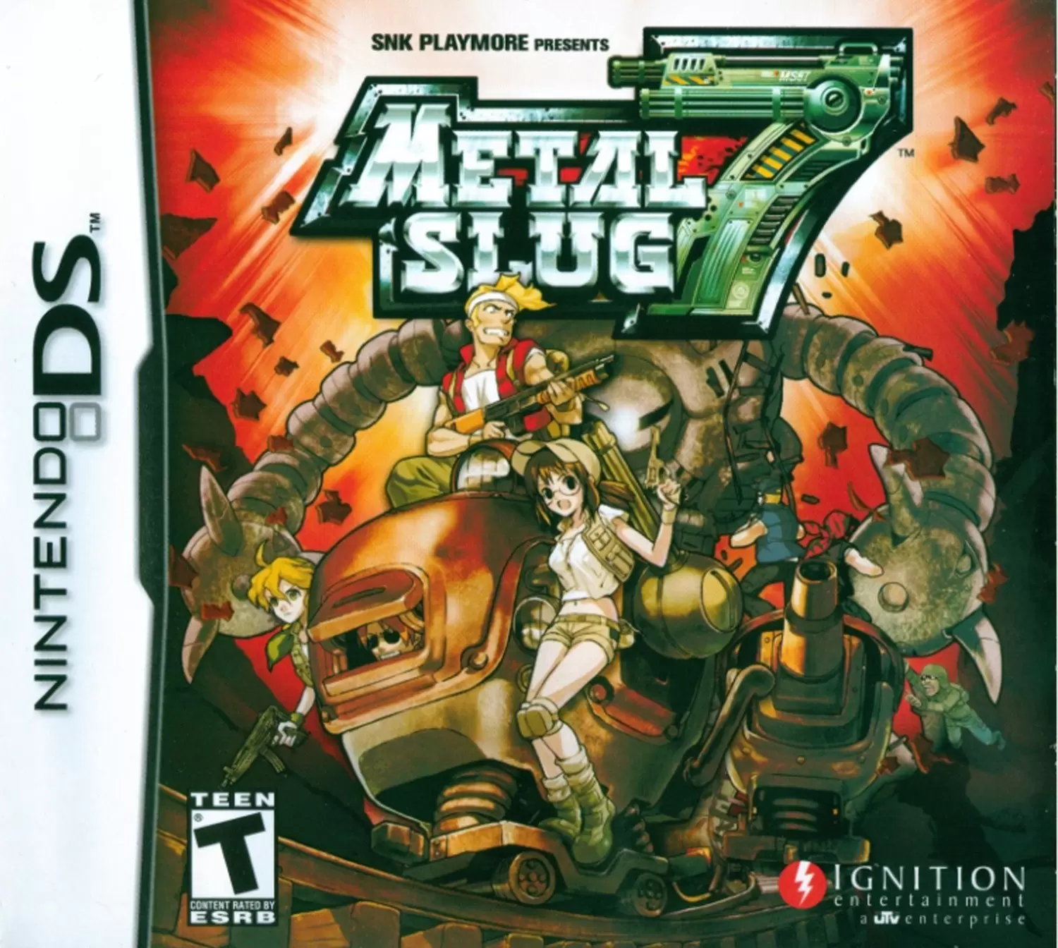 Nintendo DS Games - Metal Slug 7