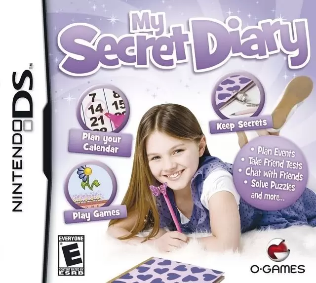 Jeux Nintendo DS - My Secret Diary