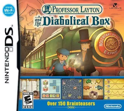 Nintendo DS Games - Professor Layton and the Diabolical Box