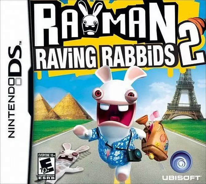 Nintendo DS Games - Rayman Raving Rabbids 2