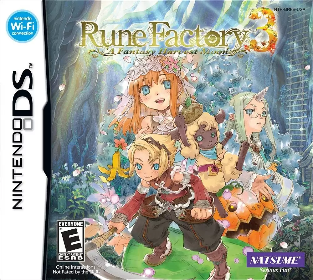 Nintendo DS Games - Rune Factory 3: A Fantasy Harvest Moon