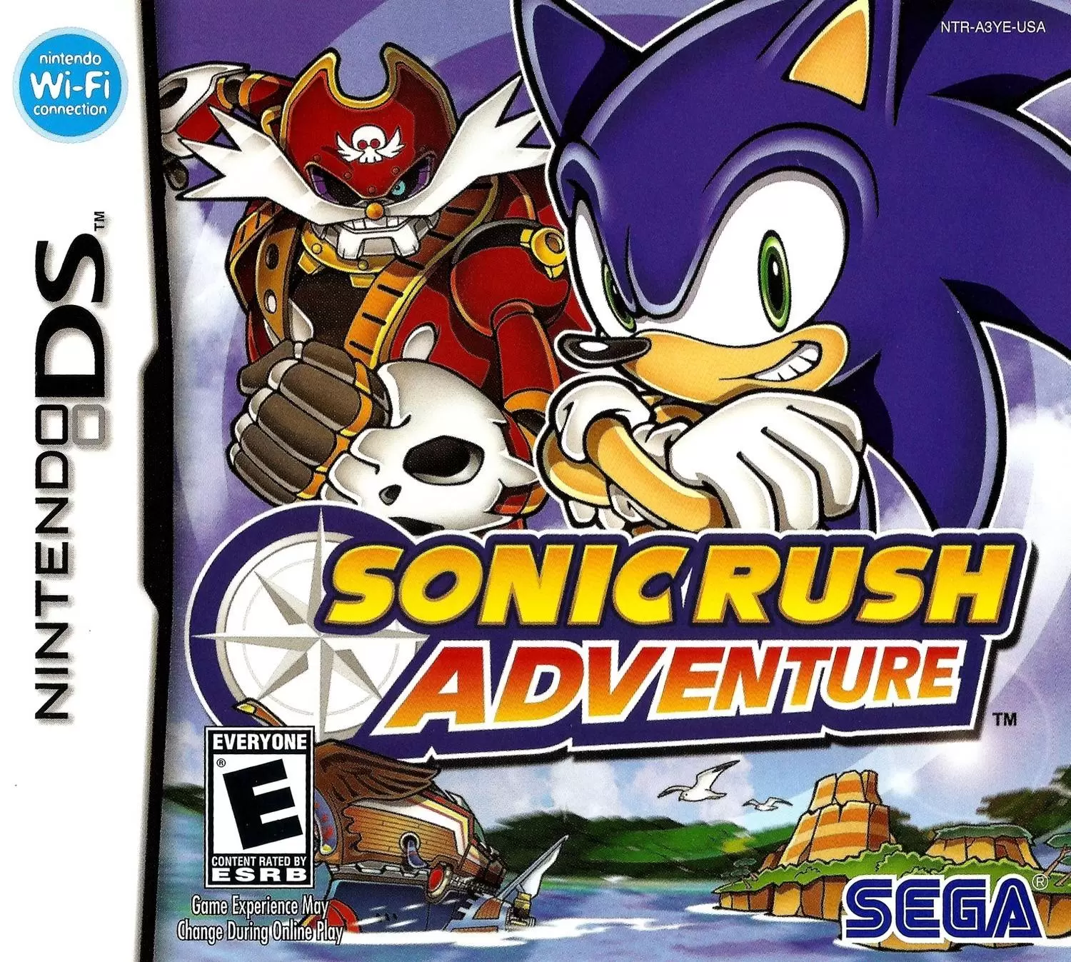 Jeux Nintendo DS - Sonic Rush Adventure
