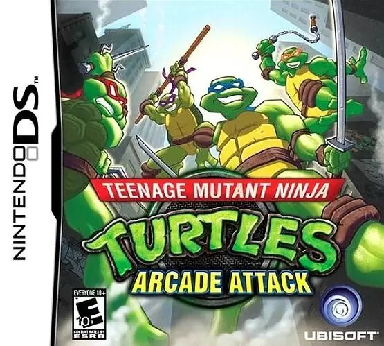 Nintendo DS Games - Teenage Mutant Ninja Turtles: Arcade Attack