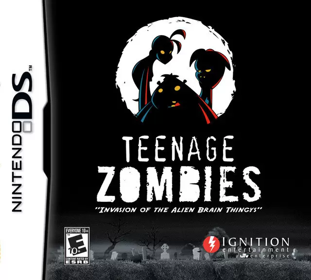 Jeux Nintendo DS - Teenage Zombies: Invasion of the Alien Brain Thingys!