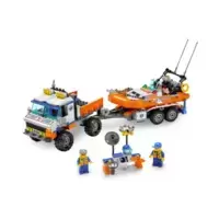 Coast Guard Truck with Speed Boat